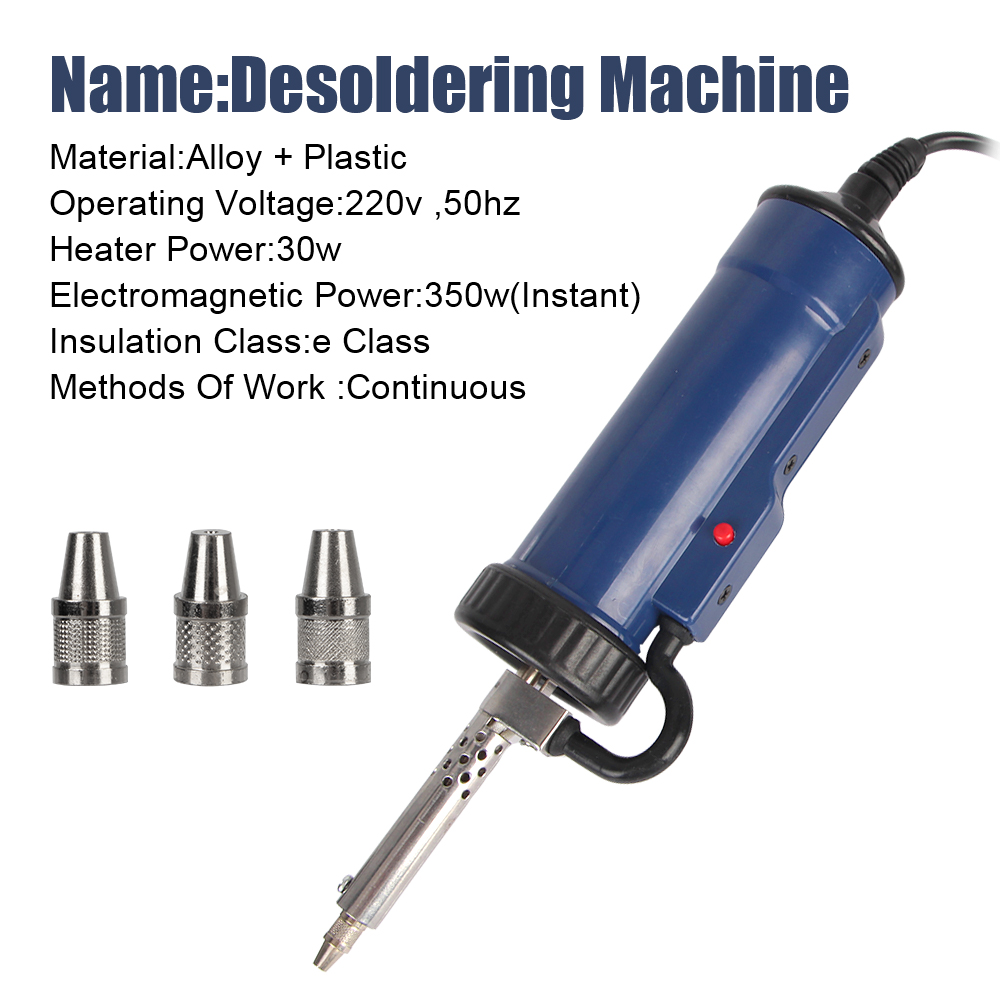 새로운 디 솔더링 기계 펌프 제거 진공 납땜 주석 빨판 - Desoldering Pump Electric Vacuum Station 리뷰 및 가격